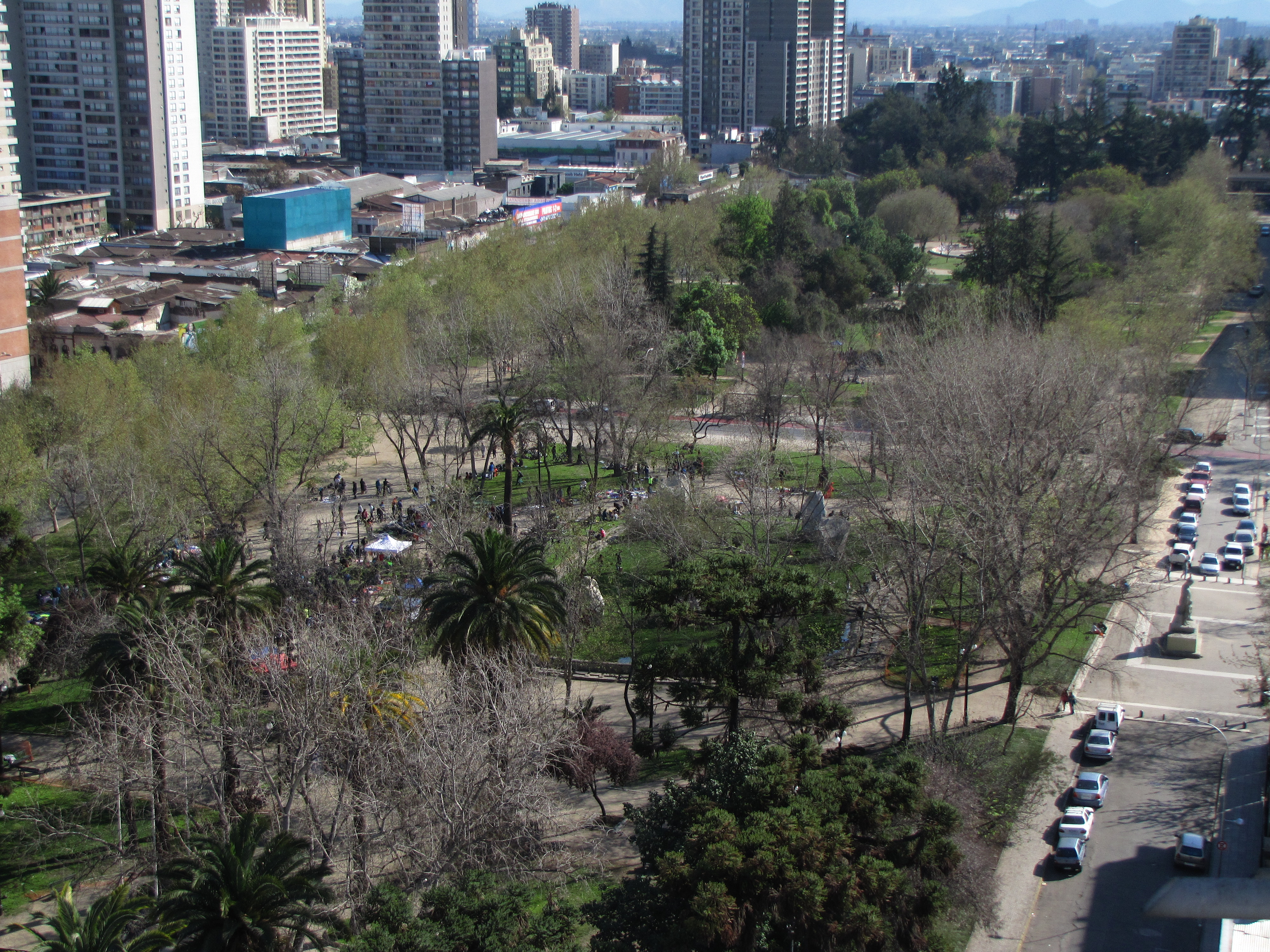 Terreno inmobiliario sector Parque Almagro, Santiago